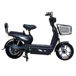 小刀電動(dòng)車 t60電動(dòng)自行車 寬腳踏板新款48v大動(dòng)力高性能代步車 14寸電瓶車 超威電池 消光黑電動(dòng)車產(chǎn)品圖片1