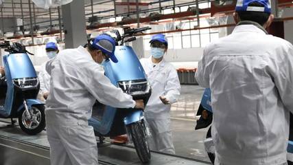 趁勝勢(shì)·創(chuàng)盛世 新大洲全生態(tài)智慧工廠(chǎng)正式投產(chǎn)，開(kāi)啟電動(dòng)車(chē)智造新篇章